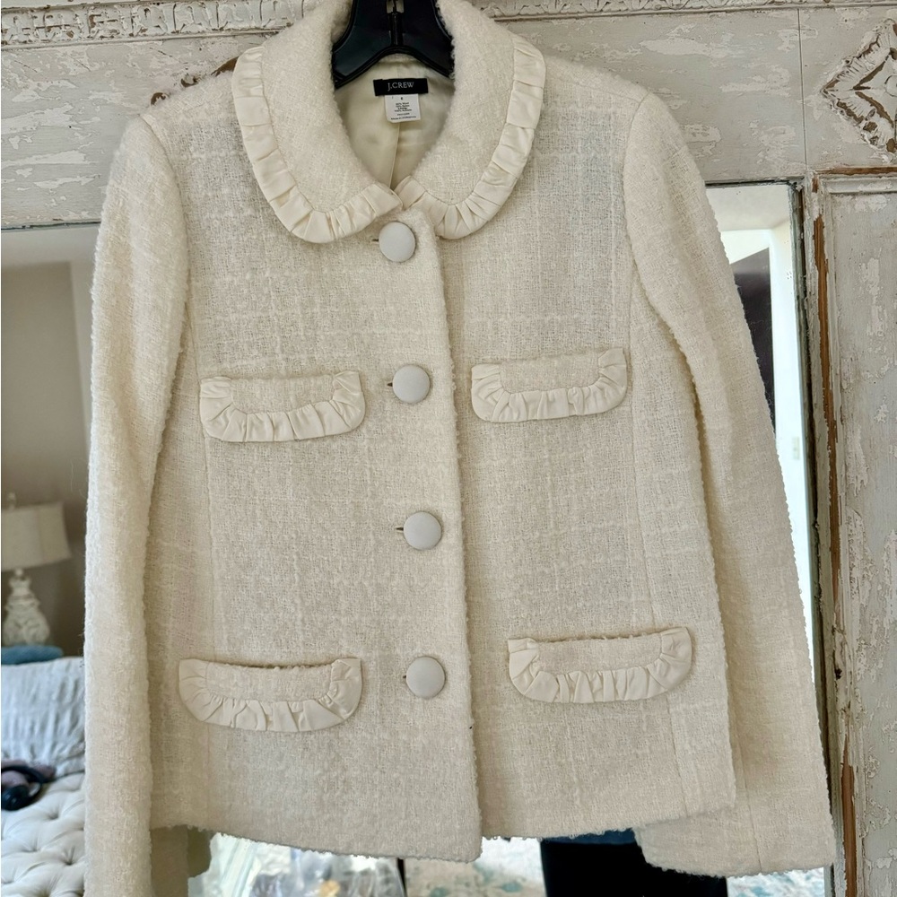Vintage J. Crew Lady Penny Boucle Jacket